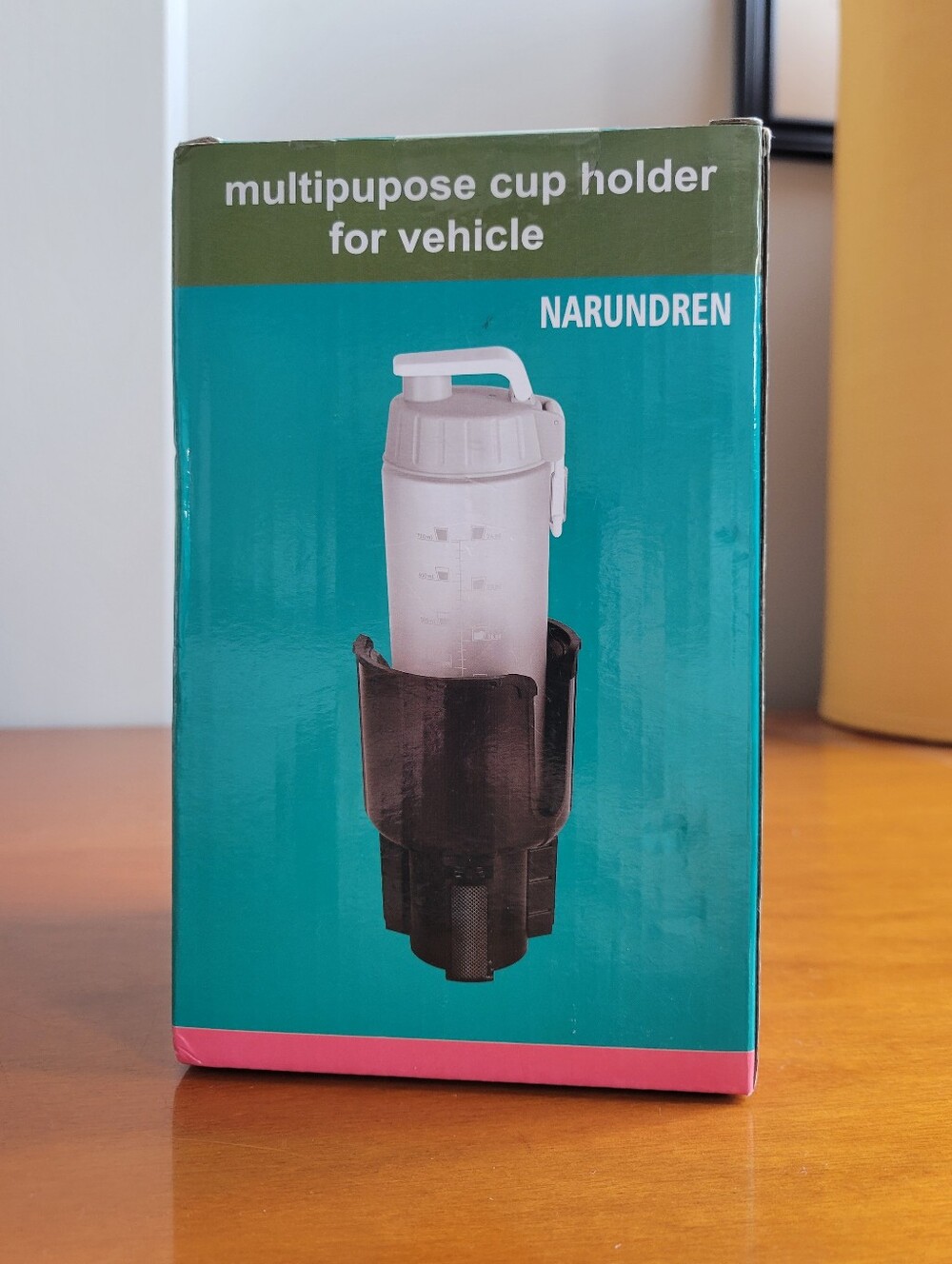 NARUNDREN Car Cup Holder Expander New In Box